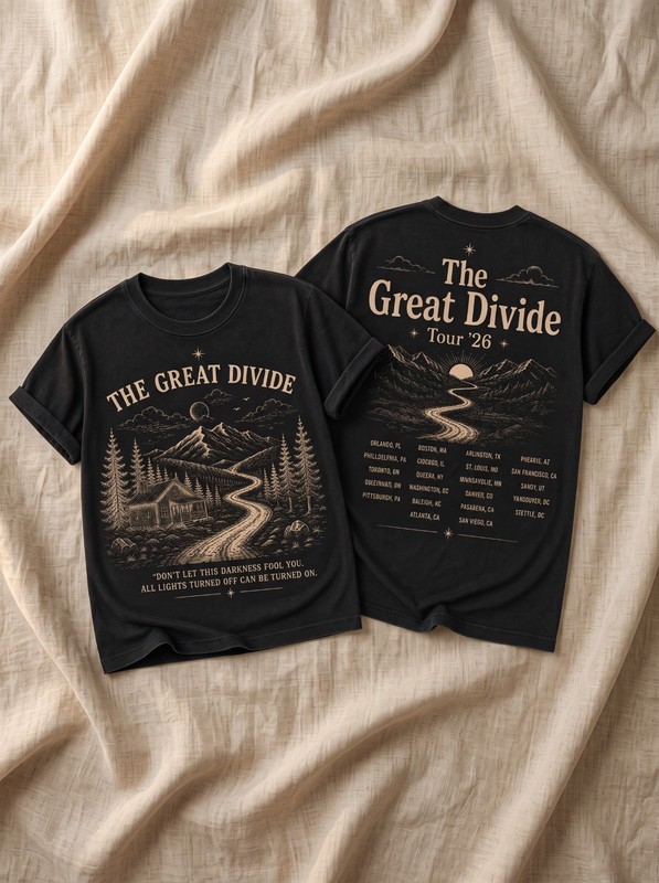 The Divide NK Tour ’26 Comfort Color Shirt, The Last Of The Bug Tee
