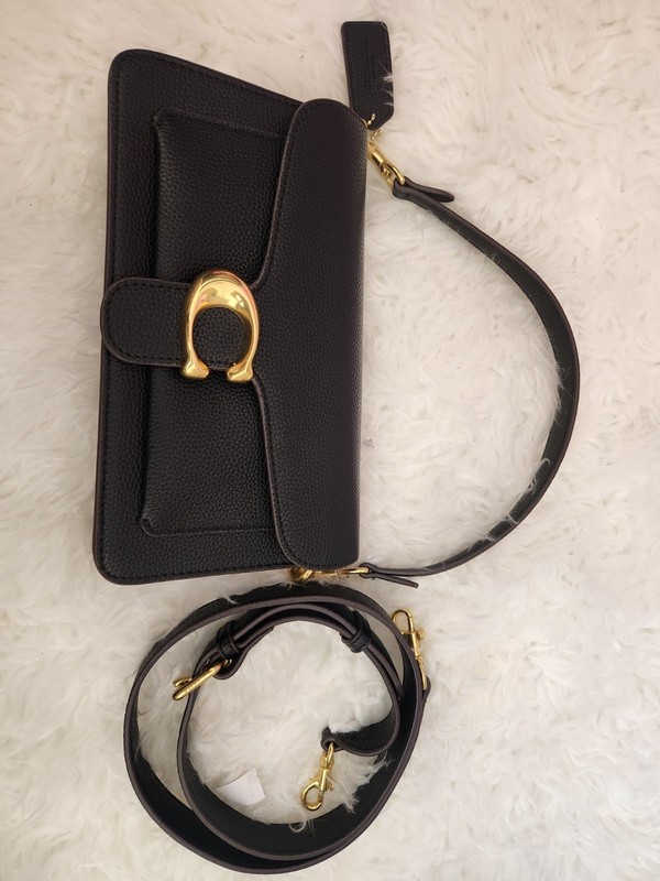Coach Tabby Shoulder Bag 26 Leather Black gallery