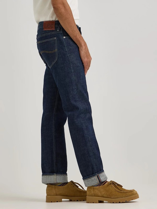 Lee x Paul Smith 101 Rider Men’s Selvedge Denim Jeans in Rinse RARE NEW 33×34
