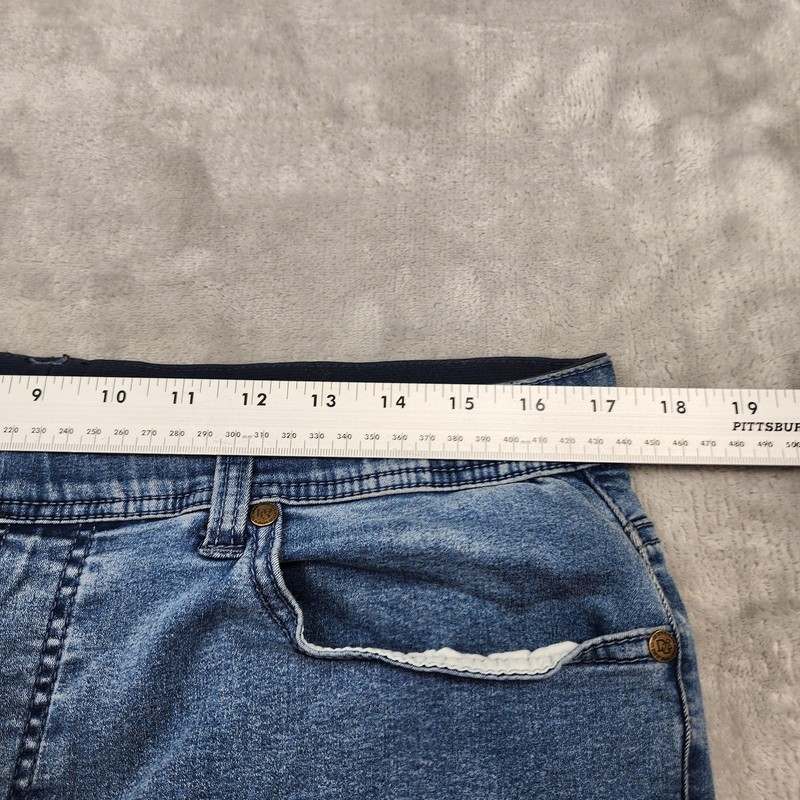 DG2 By Diane Gilman Jeans Women L Blue Pull On Jegging Slim Stretch Denim Casual gallery