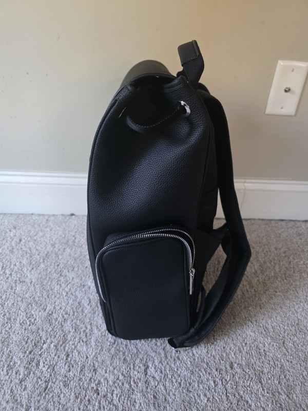 Rimowa Bag - Black Quality Leather Flap Backpack Large - Never Used gallery