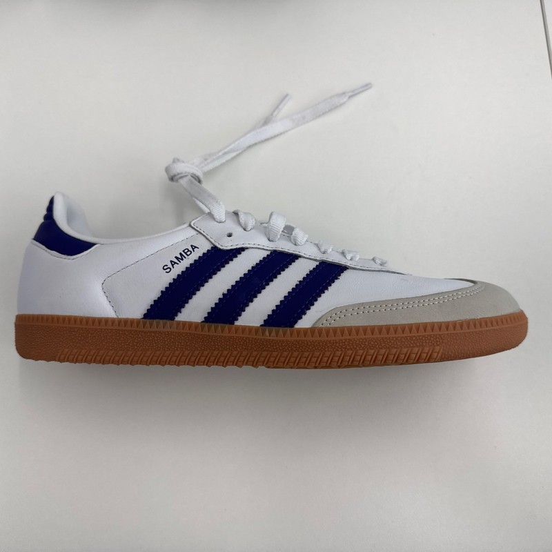 Adidas Samba OG White/Purple NWB size Women’s 10