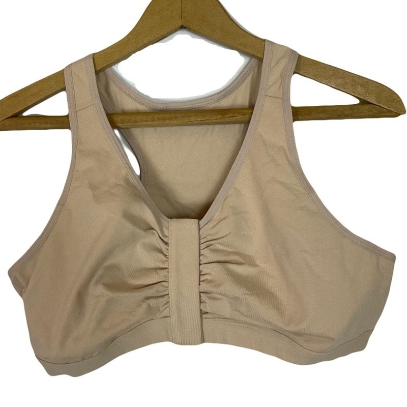 Classique Front Closure Wide Strap Fashion Bra Sz XL