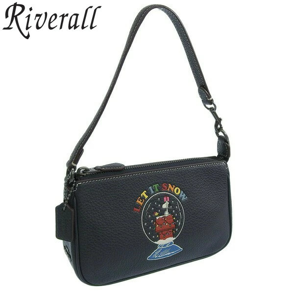 Coach Bag Women s Handbag Outlet Handbag Nolita 19 Snoopy Let It Snow Motif CE85
