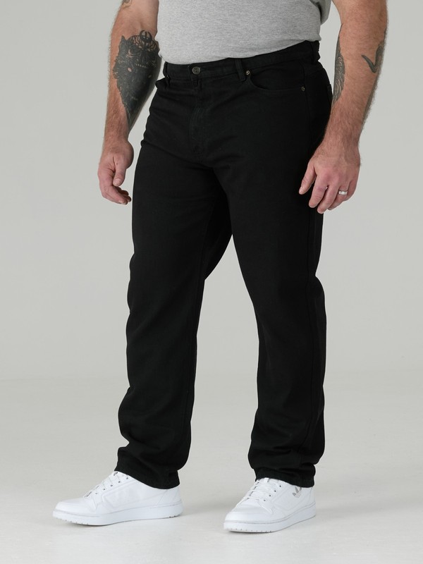 Rockford Mens Black Denim Jeans Comfort Fit 30″ 32″ 34″ 36″ 38″ 40″ (RJ320)