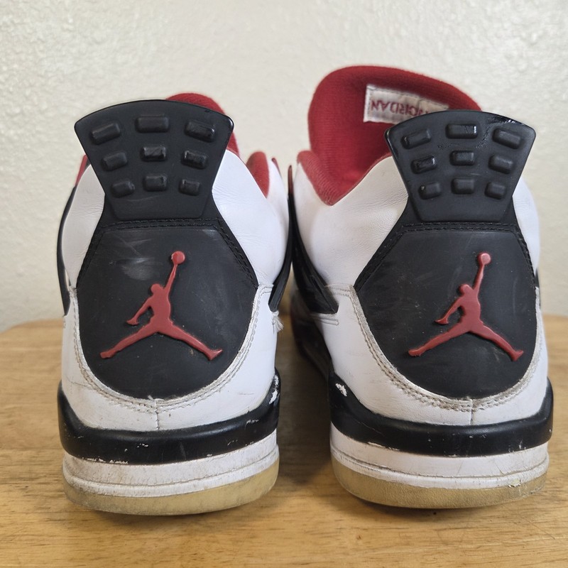 Air Jordan 4 Retro Fire Red 2012 White/Varsity Red-Black 308497-110 size 11 gallery