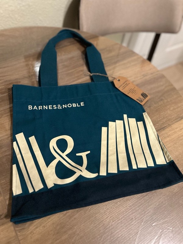 Barnes & Noble Premium Organic In-Conversion Cotton Tote Bag