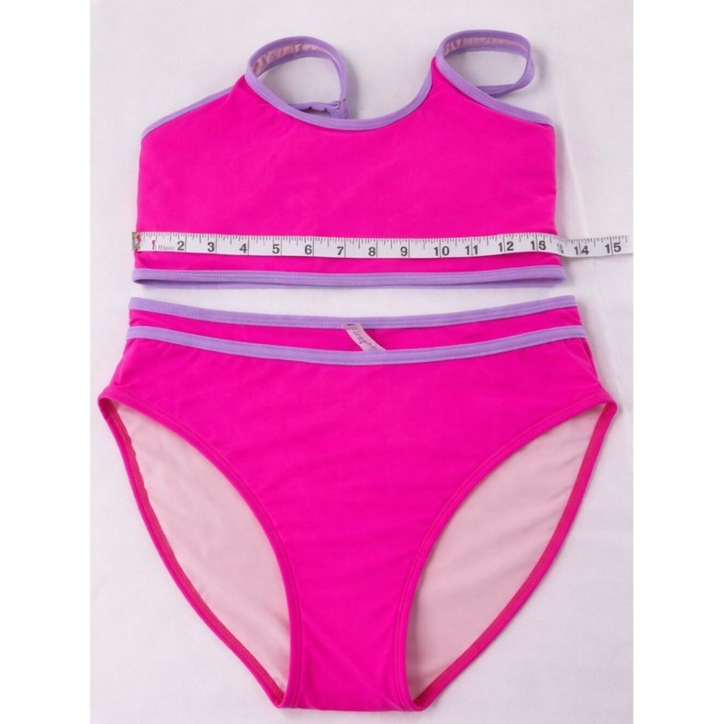 BMJL 2 Piece High Waisted Bikini Swimsuit Size M, NWT