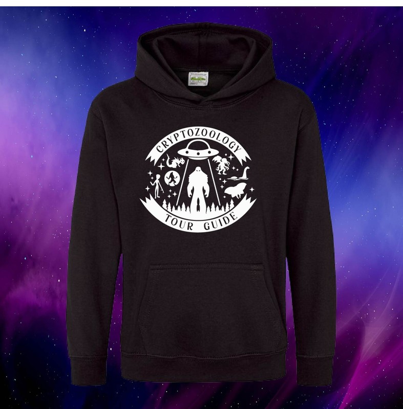 Cryptozoology Tour Guide Cryptid & Mythology Unisex kids/adults HOOD HOODIE