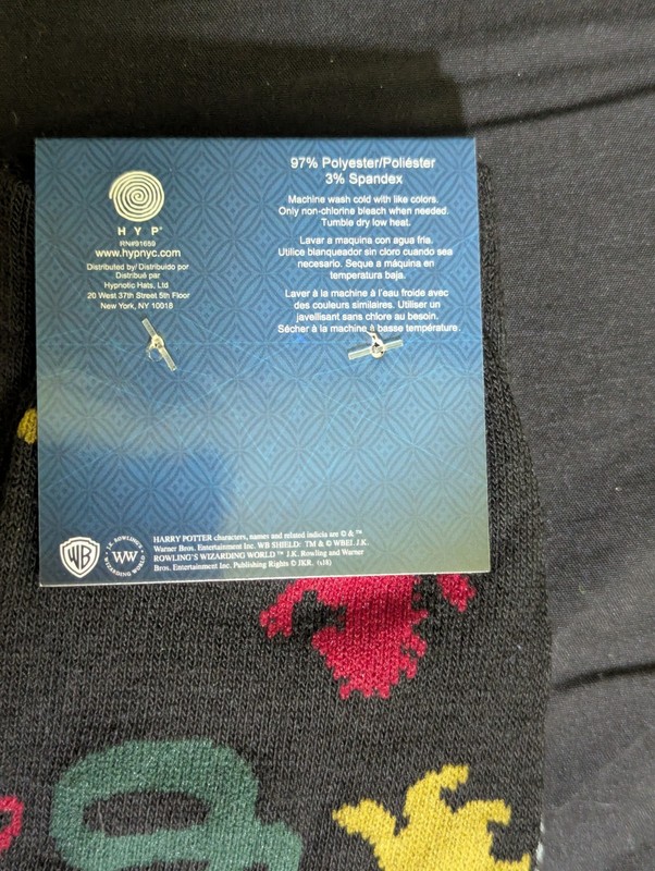 Loot Crate Exclusive Themed Crew Socks Size 10-13 & 6-12 - 3 Pair Lot gallery