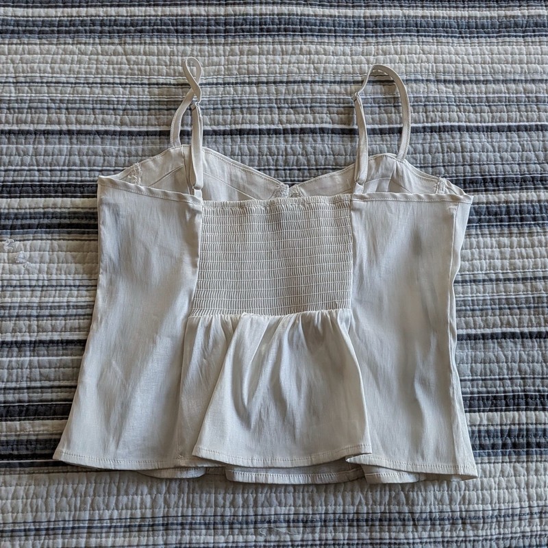 Women's Pearlescent Corset-Style Top gallery