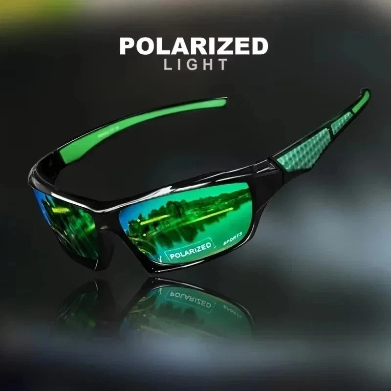 New 2025 Polarized Vertex Men AntiGlare Fishing Cycling Driving Sport Sunglasses gallery