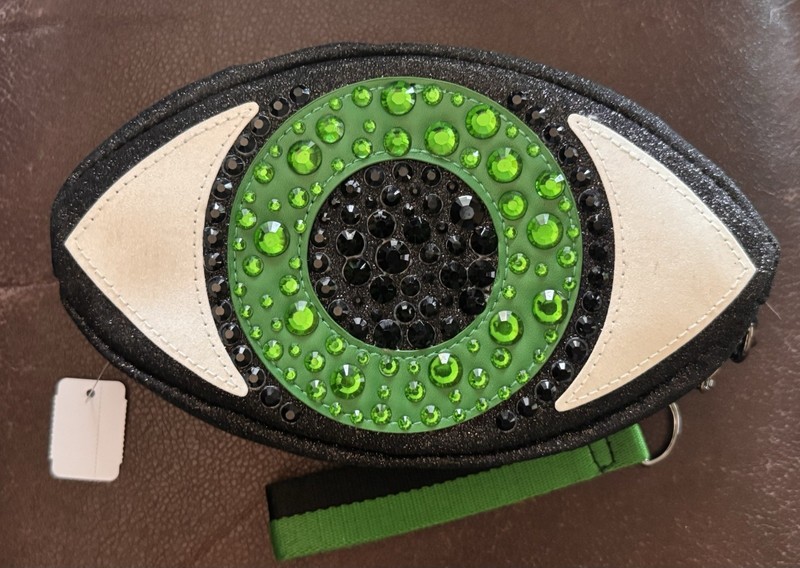 Eye Wristlet White Black Green Bath & Body Works NEW