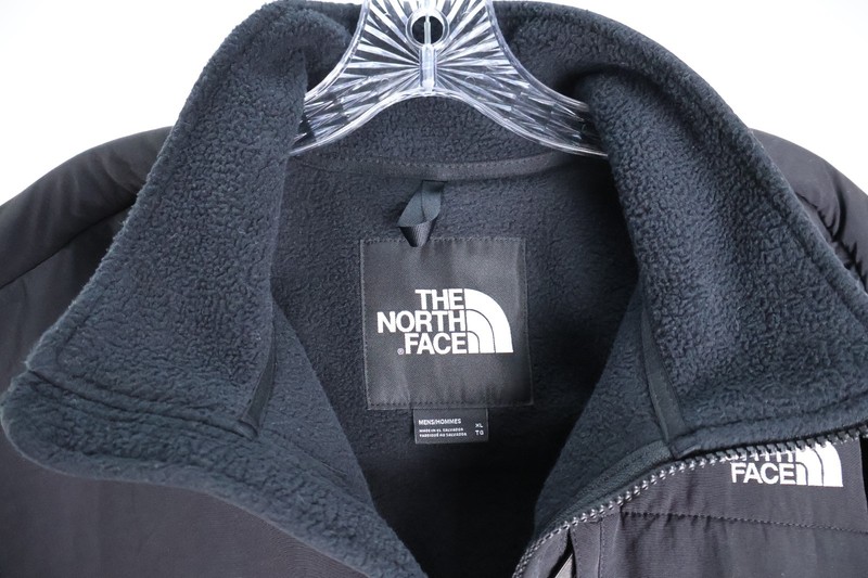 The North Face Retro Denali Fleece Jacket Armpit Zip Black Sz XL NWT Read gallery