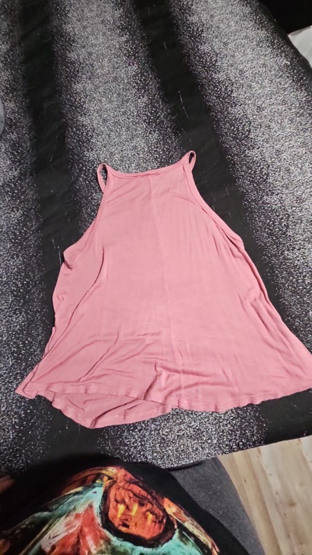 rue21 Women’s XS Pink Graphic Print Tank Top Sun Moon Sleeveless Round Neck gallery