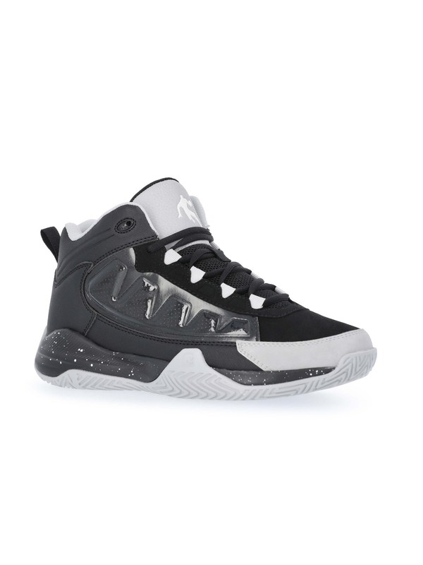 FLASH SALE – AND1 Men’s Backcut Basketball High-Top Shoes Black Silver New
