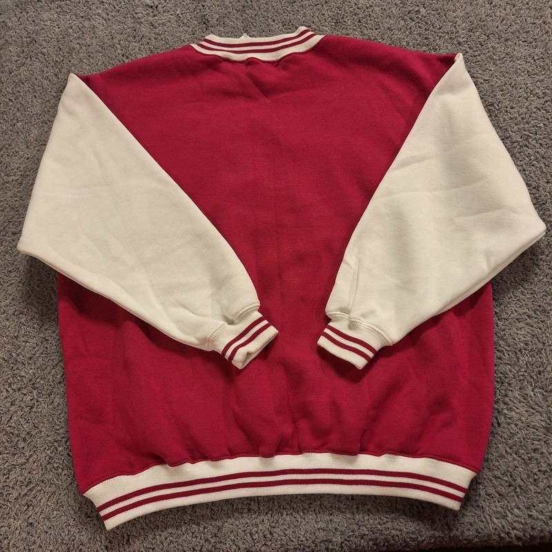 Vtg Paris Sport Club Sweatshirt Womens Medium Red Paris University 1973 Graphic gallery