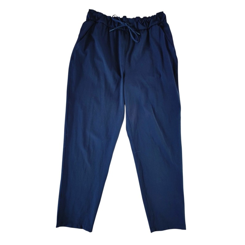 Lululemon Keep Moving 7/8 High Rise Pant Black Luxtreme LW5DCFS Size 10 gallery