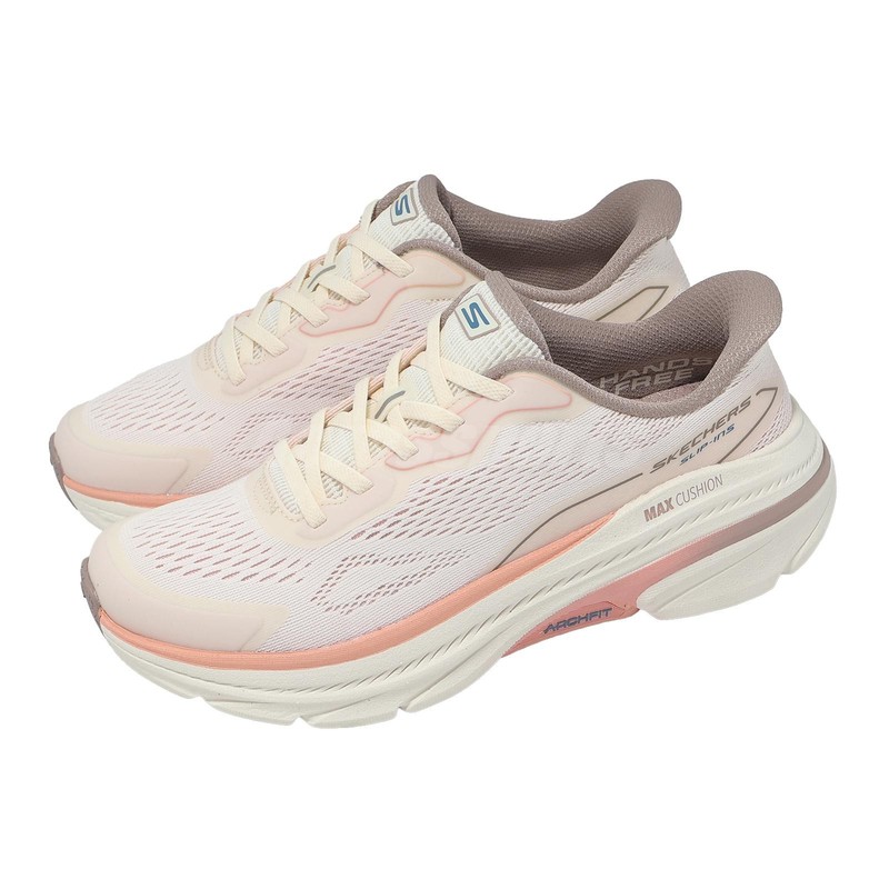 Skechers Max Cushioning Arch Fit 2.0 Peach Women Road Running Shoes 128965-PCH