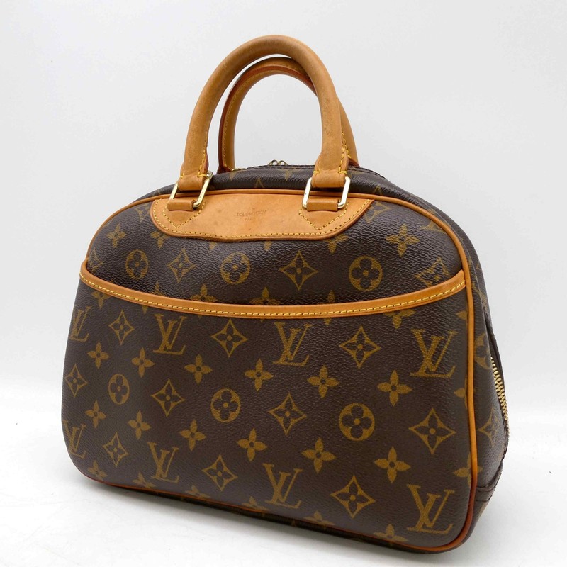 Louis Vuitton Trouville M42228 Monogram PVC Hand Travel Bag PVC 1108