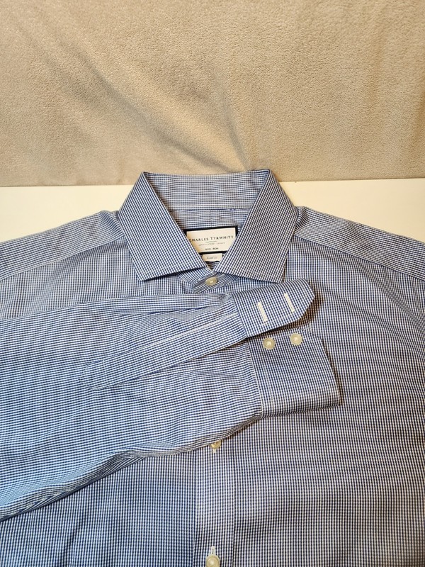 Charles Tyrwhitt Jermyn Street London 16.5/35 in 42/89cm slim fit, non iron