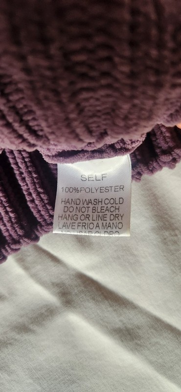 Easel Brand Cozy Knit Preowned Purple Mauve Sweater gallery