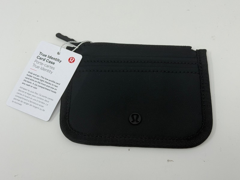 Lululemon True Identity Card Case Black