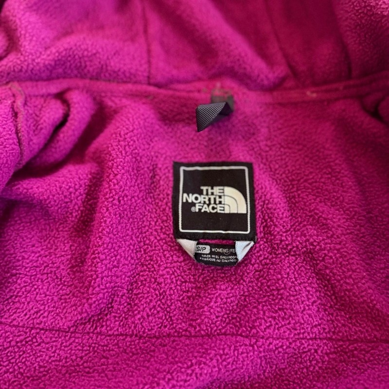The North Face Denali Hoodie - Vintage 2011 Polartec Fleece - Pink & Charcoal. gallery