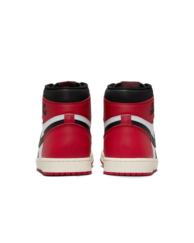 Nike Air Jordan 1 Retro High OG White Black VArsity Red DZ5485-106 Mens Size NEW gallery