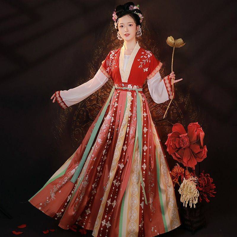 Women's Chinese Hanfu Dress Ancient Traditional Hanfu Sets Retro Ethnic Costume gallery