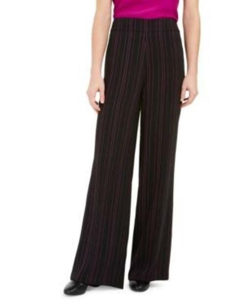 MSRP $79 Bar Iii Striped Wide Leg Pants, Size 4 NWOT
