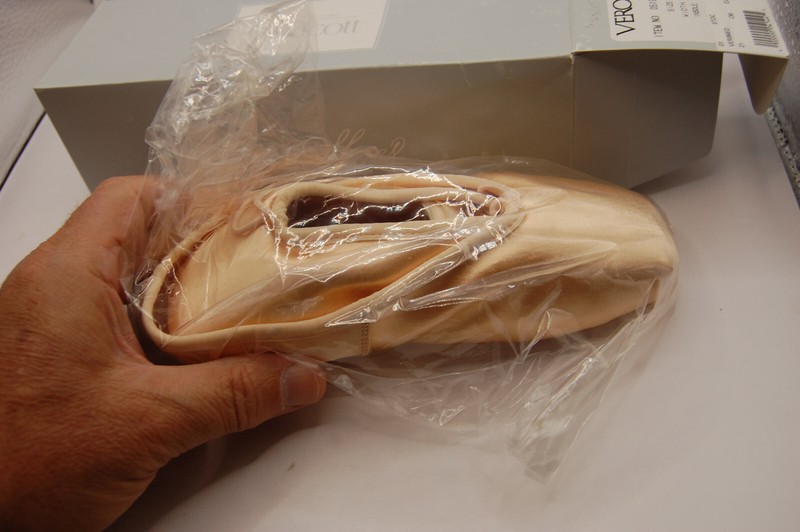 NIB CHACOTT Adult Veronese II Pointe Shoes 21 cm C M Euro not returnable Japan gallery