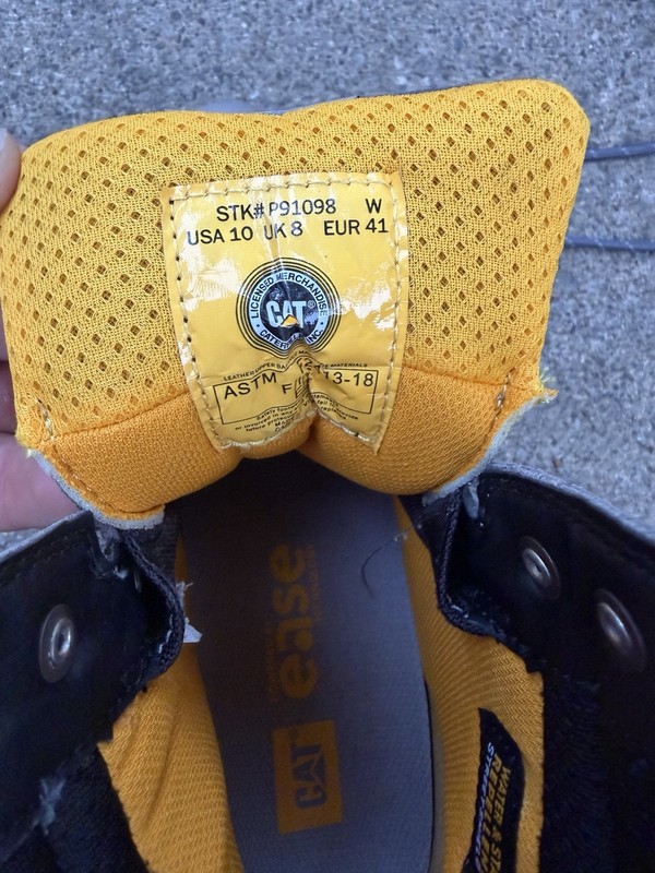 Brand New Caterpillar Steel Toed Boots, Size 10 (USA)￼ gallery