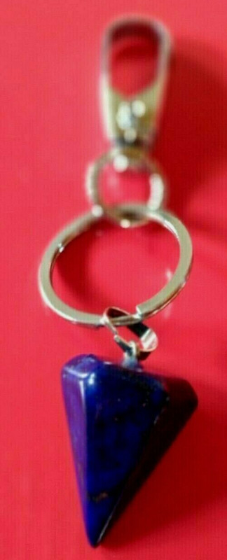 Tarot Keychain # THE PENDULUM # GEMSTONE