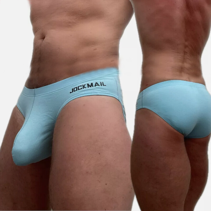 JOCKMAIL Sexy Men's Underwear Briefs U convex Pouch Design Cotton Underpants US gallery