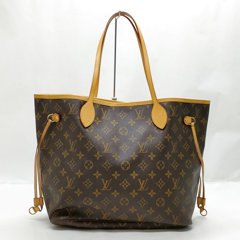 Louis Vuitton LV Tote Bag Neverfull MM Brown Monogram 3279896