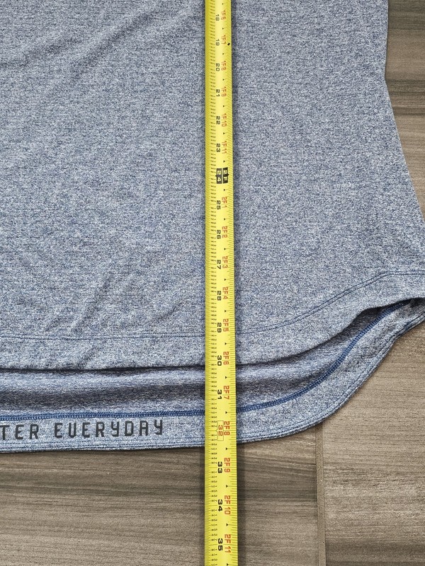 Lululemon Better Every Day Shirt Mens Large Blue Athletic Running Performance gallery