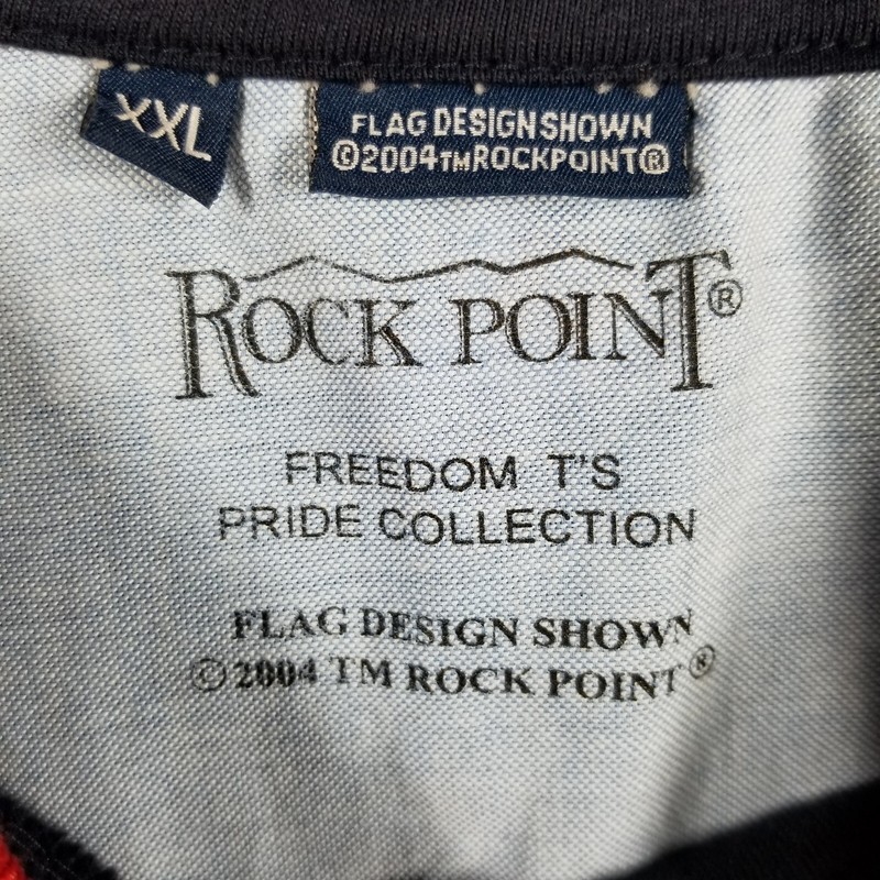 Rock Point Freedom 2XL T-Shirt America Patriot 4th Of July Independence Stars gallery