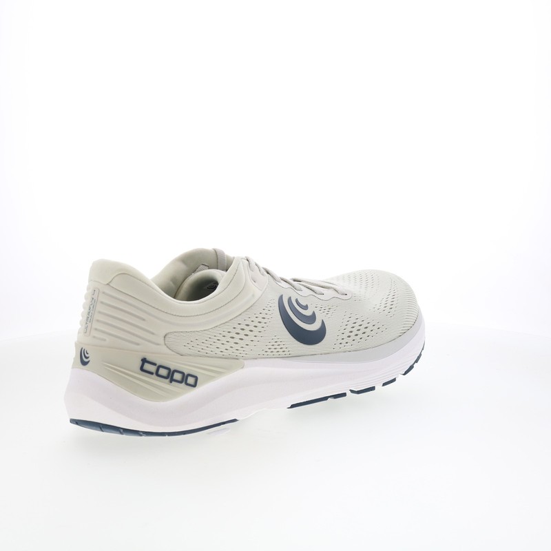Topo UltraFly 4 M056 Mens Gray Canvas Lace Up Athletic Running Shoes gallery