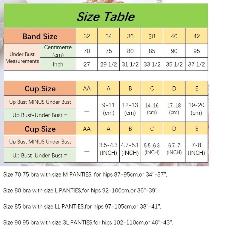 38C 38D 40C 40D Bra Set Women Gathering Sexy Underwear Panties 32C 34C 36C Bra gallery