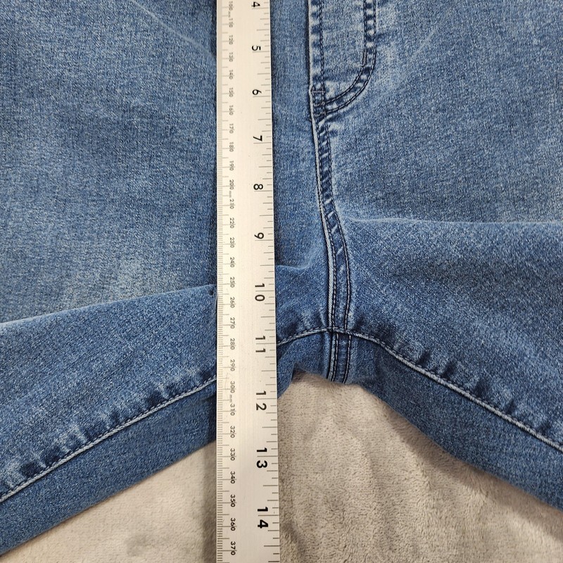 DG2 By Diane Gilman Jeans Women L Blue Pull On Jegging Slim Stretch Denim Casual gallery