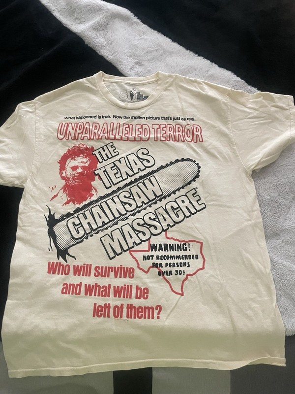 Texas Chainsaw Massacre Size, Large Shirt