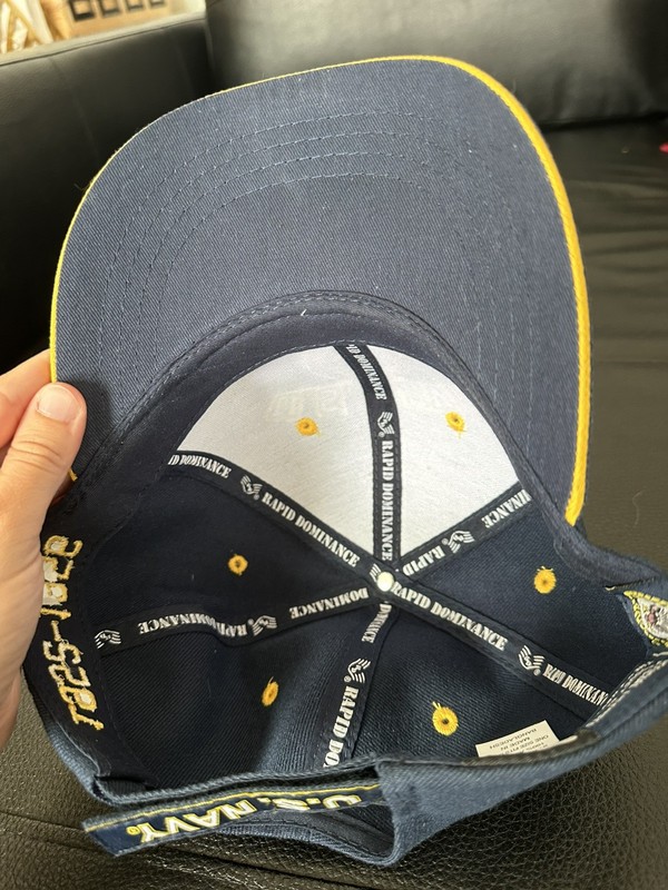 United States Navy Official U.S. Navy Veteran Ball Cap Adjustable 1952-56 One Sz gallery