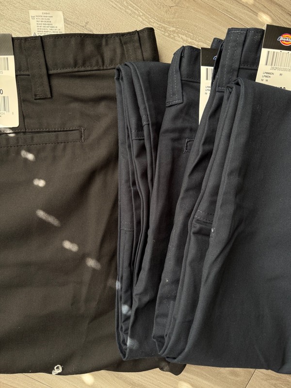 Dickies Men’s Premium Industrial Double Knee Pants LP56 Navy Blue