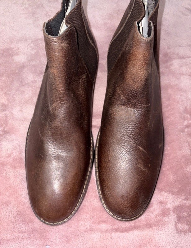 Crown Vintage Glory 2 Mens 11 Brown Leather Chelsea Boots gallery