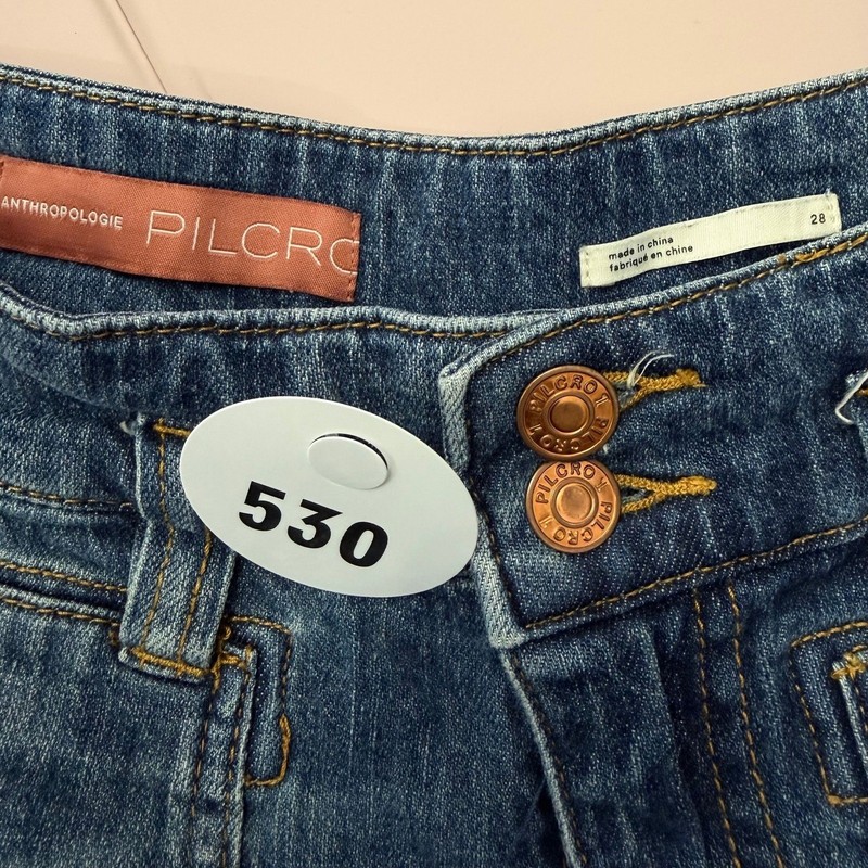 Anthropologie Pilcro The Wanderer High Rise Denim Jeans 28 gallery