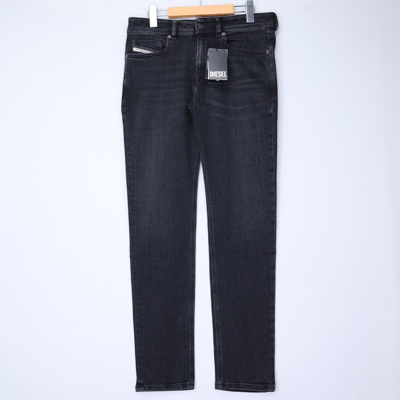 Diesel Mens Jeans 1979 Sleenker Trousers Skinny Leg Low Rise Black Size NWT