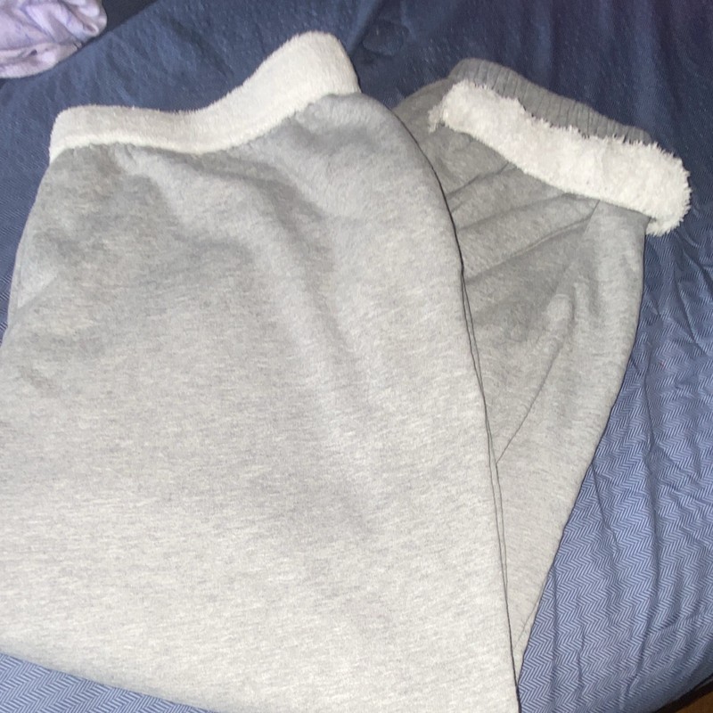 No Boundaries Women’s Fleece Lined Pull-On Sweatpants Gray XL (16-18) Athleisure