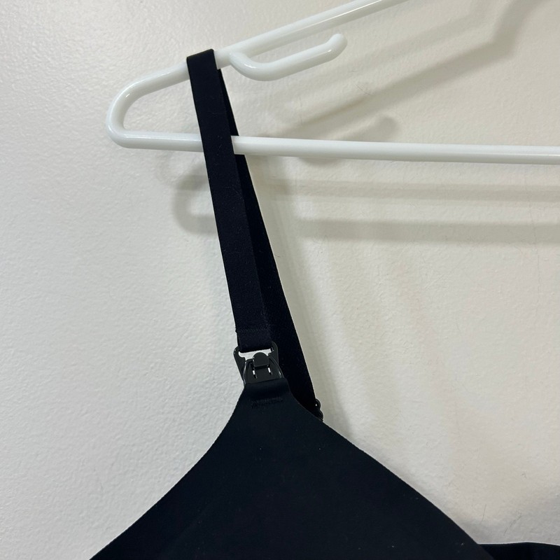 Old Navy Womens Size Medium Black Jack Wireless Padded Nursing Bra Maternity gallery