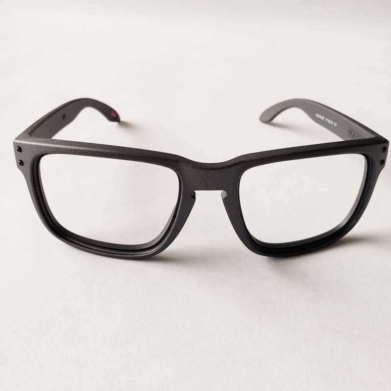 Oakley Holbrook XL Steel Dark Grey Black Icons Replacement Frame Only OO9417 gallery